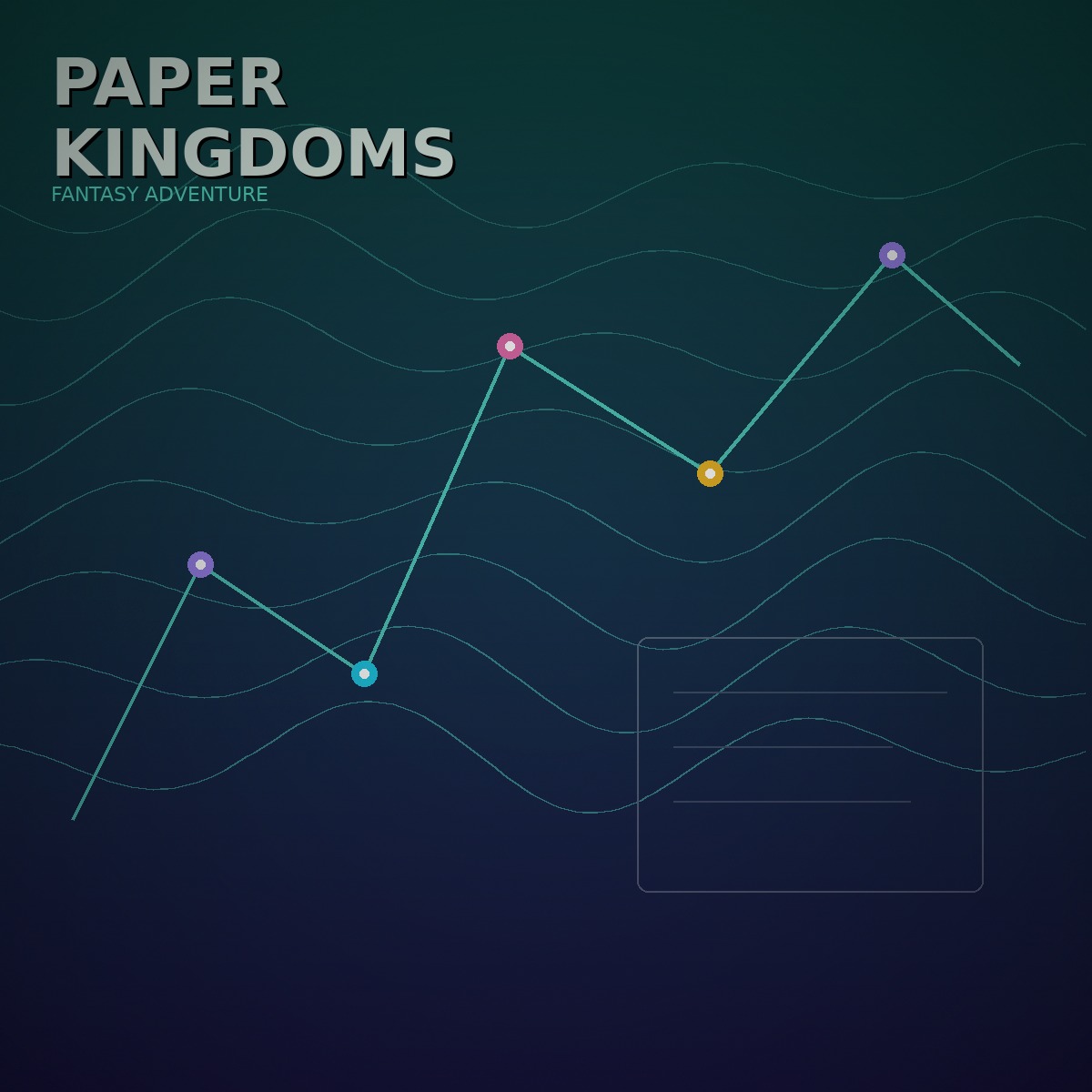 Cover art for Paper Kingdoms